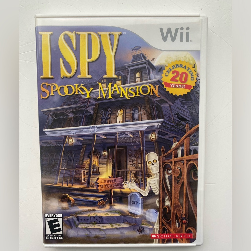 I SPY Spooky Mansion Wii game